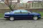 2003 X TYPE 2.1 petrol V6 BLUE reg no