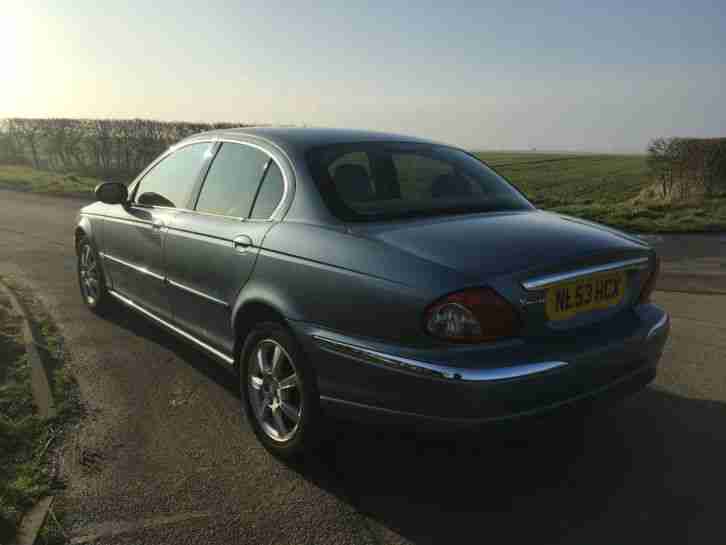 2003 X TYPE SE D BLUE: diesel, full