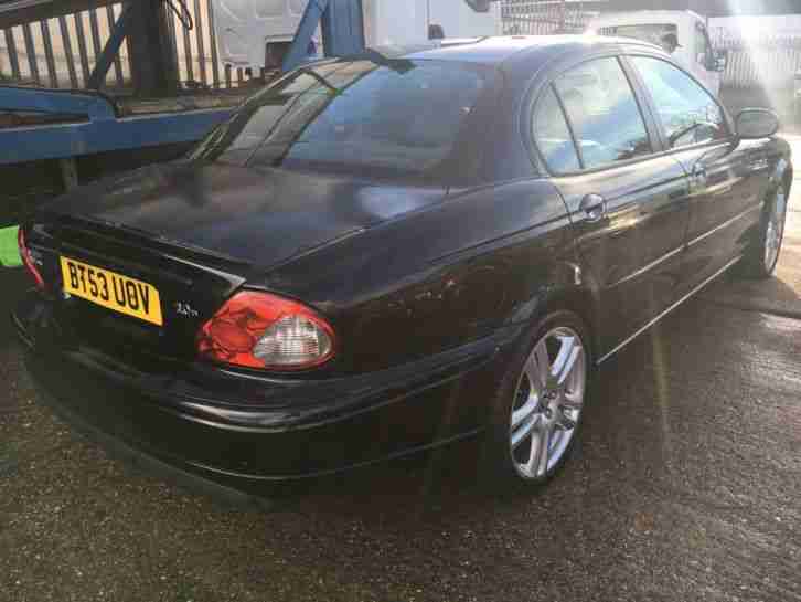 2003 JAGUAR X-TYPE SPORT 2.0 DIESEL BLACK VERY GOOD CONDITION HPI CLEAR