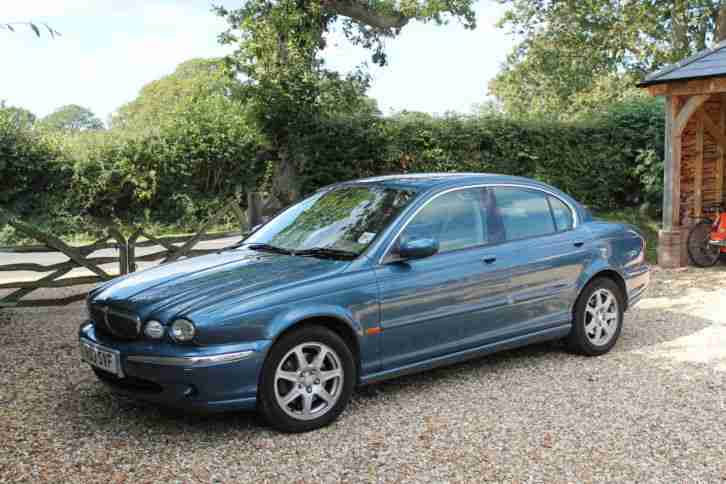 2003 JAGUAR X-TYPE V6 SE BLUE