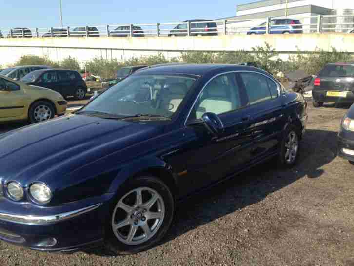 2003 JAGUAR X-TYPEV6AUTO BLUE NONRUNNER ELECTRICAL FAULT 72K AUTO SPARESORREPAIR
