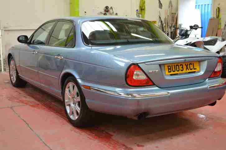 2003 JAGUAR XJ8 4.2 V8 SPORT AUTO FJSH SAT NAV BLACK LEATHER