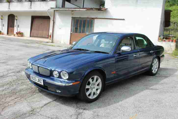 2003 JAGUAR (x350) XJ6 3.0 AUTOMATIC, BLUE ROYAL, SAND LEATHER, NO RESERVE..