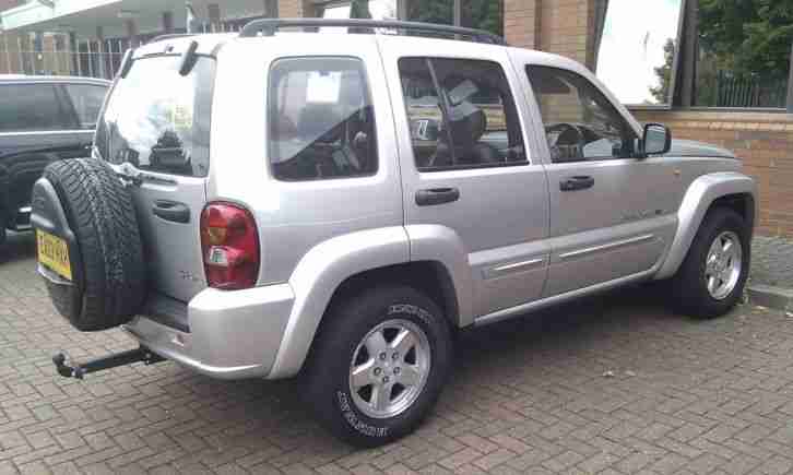 2003 JEEP CHEROKEE 2.5 CRD LIMITED SILVER