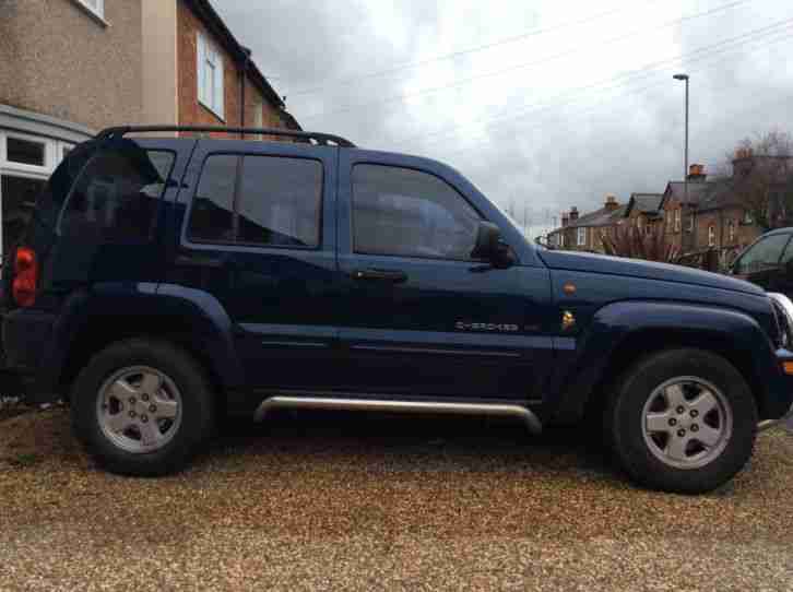 2003 JEEP CHEROKEE 3.7 LIMITED AUTO BLUE