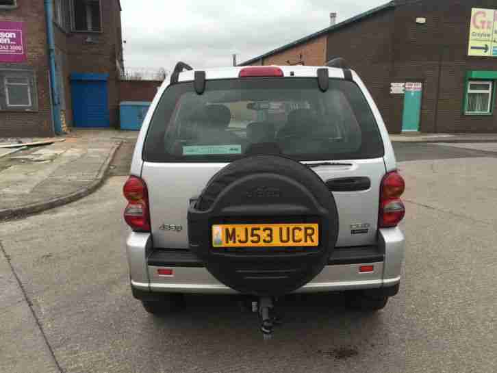 2003 JEEP CHEROKEE LIMITED CRD AUTO - 100% UNRECORDED - VERY LIGHT FRONT DAMAGE