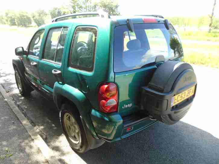 2003 JEEP CHEROKEE LIMITED V6 AUTO GREEN