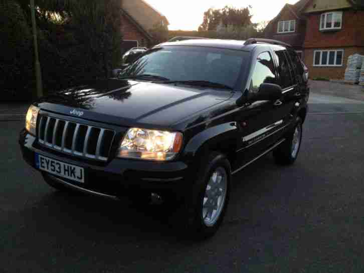 2003 GRAND CHEROKEE CRD LTD AU BLACK