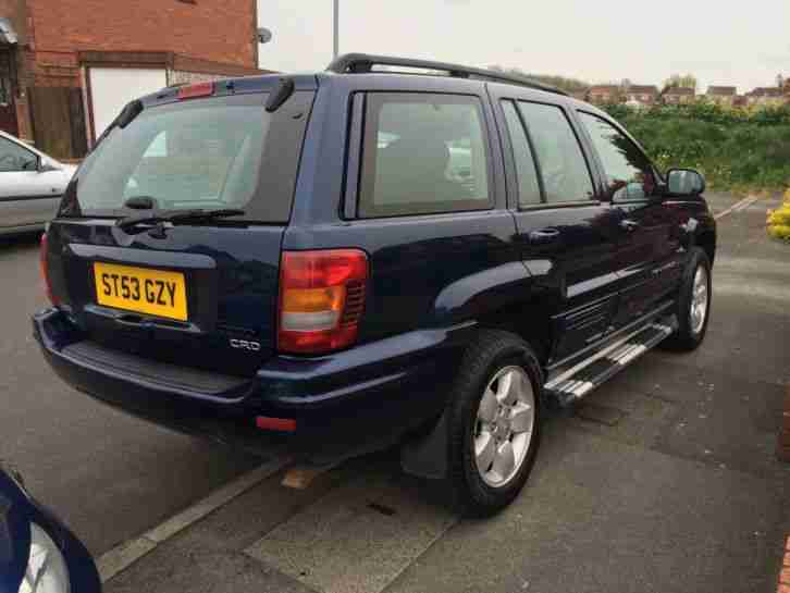 2003 JEEP GRAND CHEROKEE CRD LTD AU BLUE