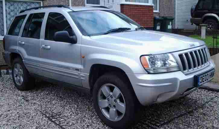 2003 GRAND CHEROKEE CRD LTD AU SILVER