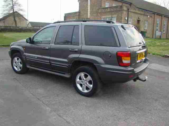 2003 JEEP GRAND CHEROKEE CRD OVERLAND GREY AUTO DIESEL 2.7 - 96K