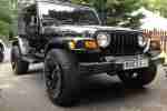 2003 WRANGLER SAHARA BLACK AIR CON