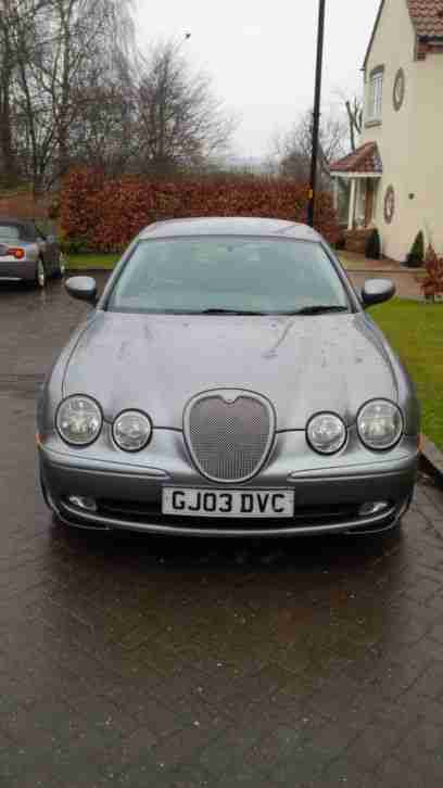 2003 Jaguar S Type Sport FSH 3.0 V6 No advisoiries Leather Aircon