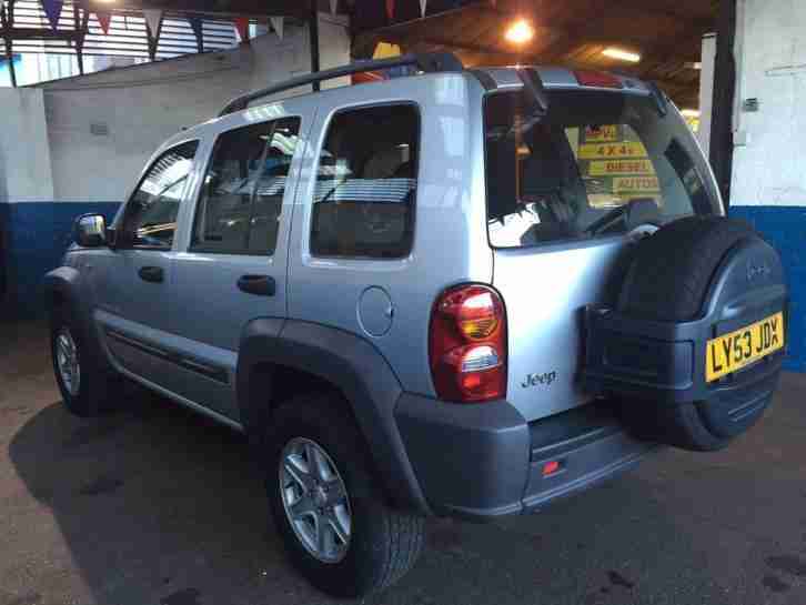 2003 Jeep Cherokee 2.8 CRD Sport 5dr Auto 5 door Estate