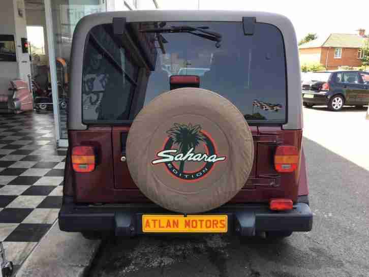 2003 Jeep Wrangler 4.0 Sahara Hard Top 4x4 3dr