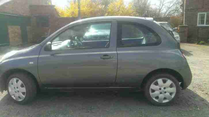 2003 (K12) NISSAN MICRA SE - GREY - MANUAL - FSH - Full 13 Month MOT