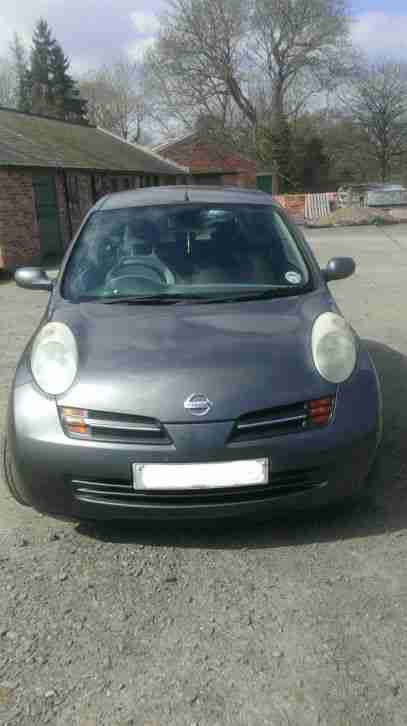 2003 (K12) MICRA SE GREY MANUAL