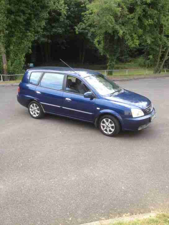 2003 CARENS 1.8 LX BLUE 9 MONTHS MOT GOOD