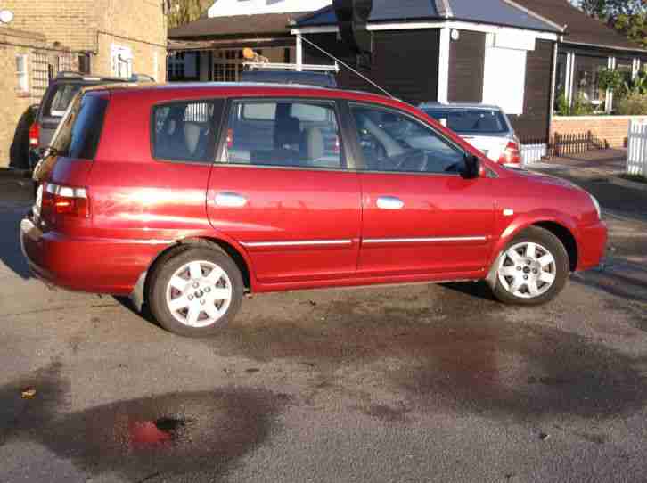 2003 CARENS LX RED 1.8 PETROL 5 SPEED