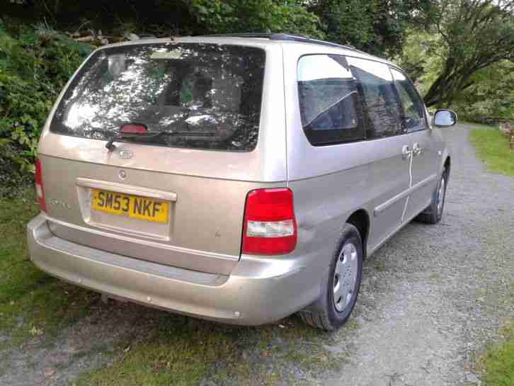 2003 KIA SEDONA L AUTO BEIGE