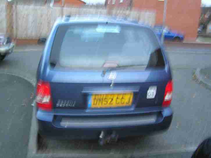2003 KIA SEDONA L BLUE