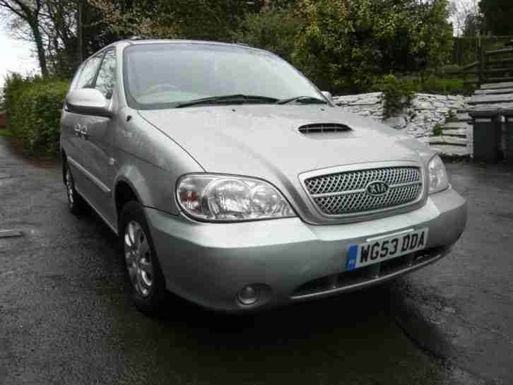 2003 KIA SEDONA LS SILVER great to drive 7 seater DIESEL Manual VeryLow Mileage