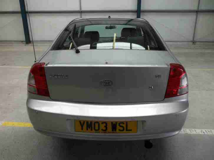 2003 KIA SHUMA II SE SILVER 1.8 PETROL 5 DOOR MANUAL HATCHBACK