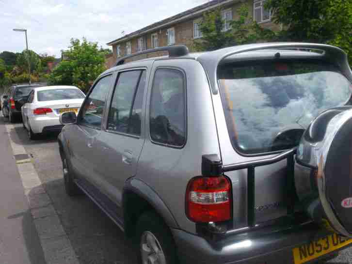 2003 KIA SPORTAGE XSE SILVER