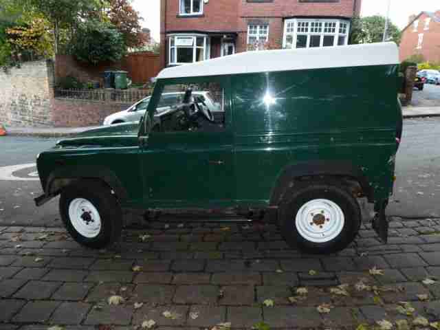 2003 LAND ROVER DEFENDER 90 TD5 GREEN