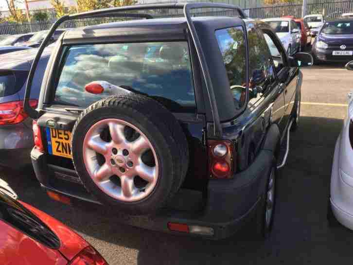 2003 LAND ROVER FREELANDER 1.8 KALAHARI 3DR BLACK + BLACK LEATHER MANUAL