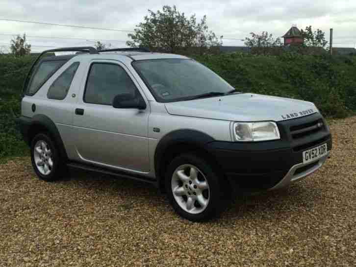 2003 LAND ROVER FREELANDER KALAHARI SILVER,LOW MILEAGE,NEW MOT.