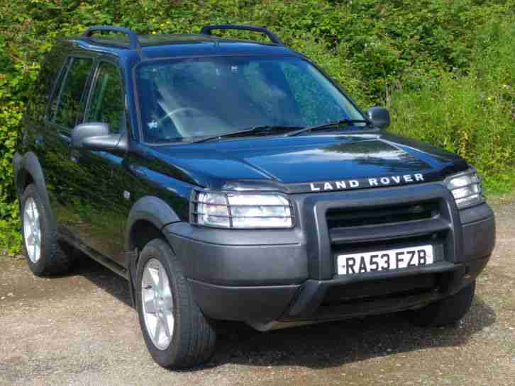 2003 LAND ROVER FREELANDER SERENGETI SE BLACK