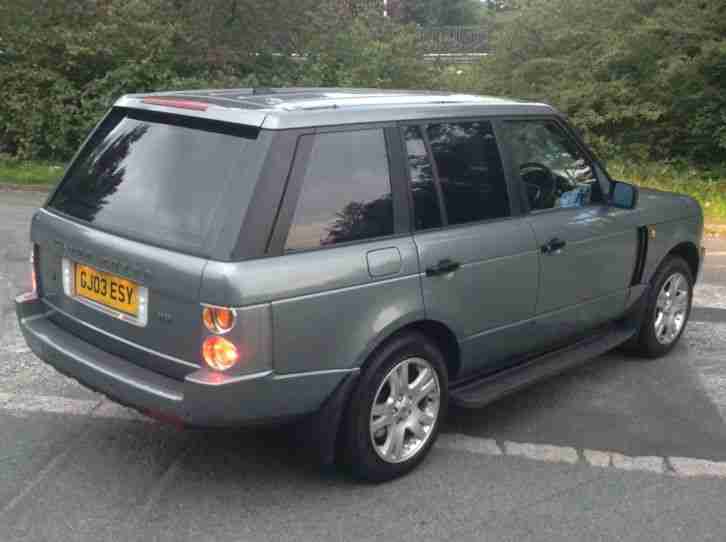 2003 LAND ROVER RANGE ROVER HSE TD6 AUTO GREEN not damaged bargain