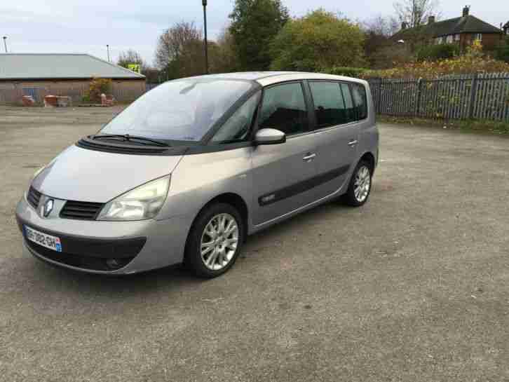 2003 LEFT HAND DRIVE RENAULT ESPACE 1.9 DCI MPV LHD FRENCH REG