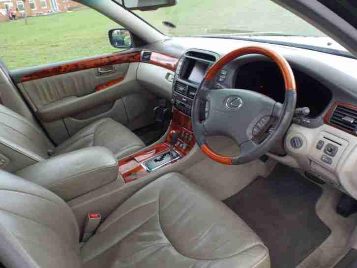 2003 LEXUS LS430 AUTO GREEN