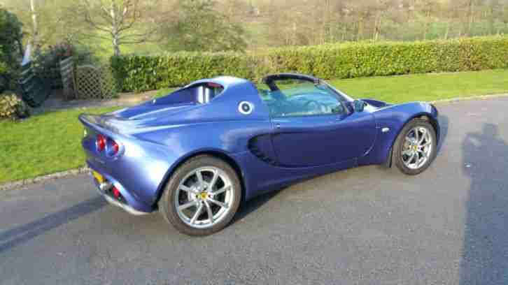 2003 LOTUS ELISE S2 111S BLUE