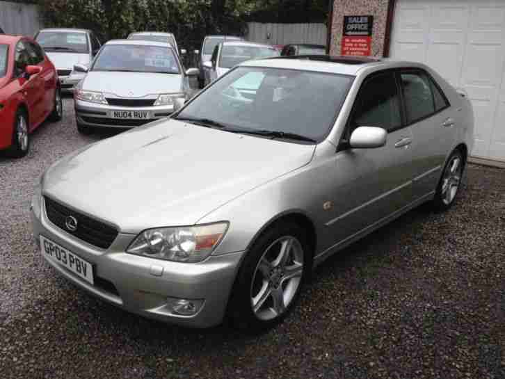 2003 Lexus IS 200 2.0 SE 4dr 4 door Saloon
