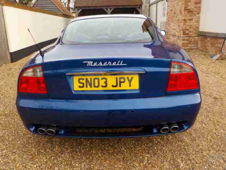 2003 MASERATI COUPE CAMBIOCORSA BLUE