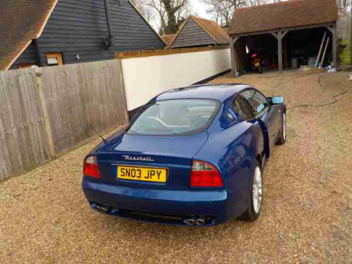 2003 MASERATI COUPE CAMBIOCORSA BLUE