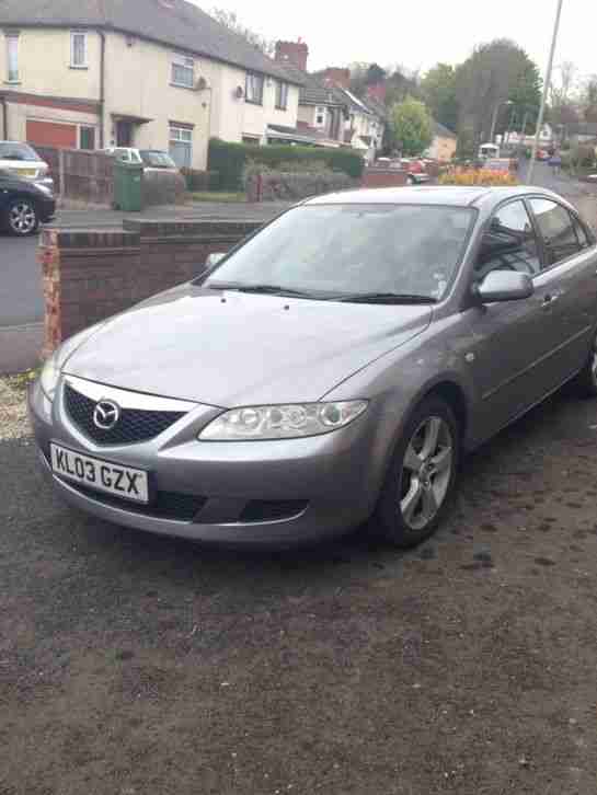 2003 MAZDA 6 TS2 DIESEL SILVER 12 MONTHS MOT