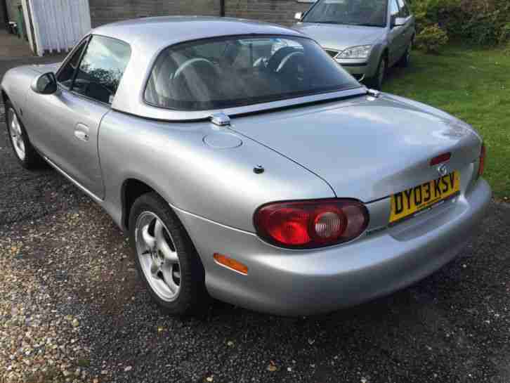 2003 MAZDA MX-5 SILVER 1.6