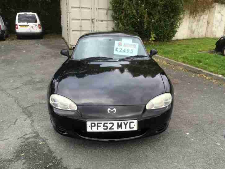2003 MAZDA MX5 TRILOGY BLACK