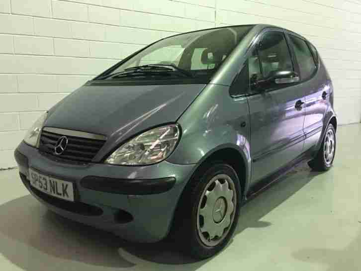 2003 MERCEDES A140 CLASSIC SE SWB SILVER