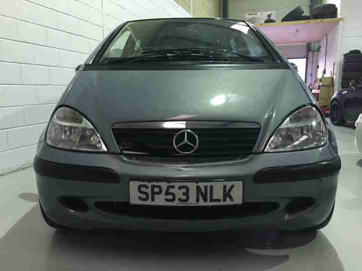 2003 MERCEDES A140 CLASSIC SE SWB SILVER