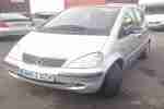 2003 MERCEDES A140 CLASSIC SE SWB SILVER