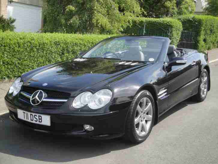 2003 MERCEDES BENZ SL 350 AUTO BLACK ONLY 38,520 MILES IMMACULATE
