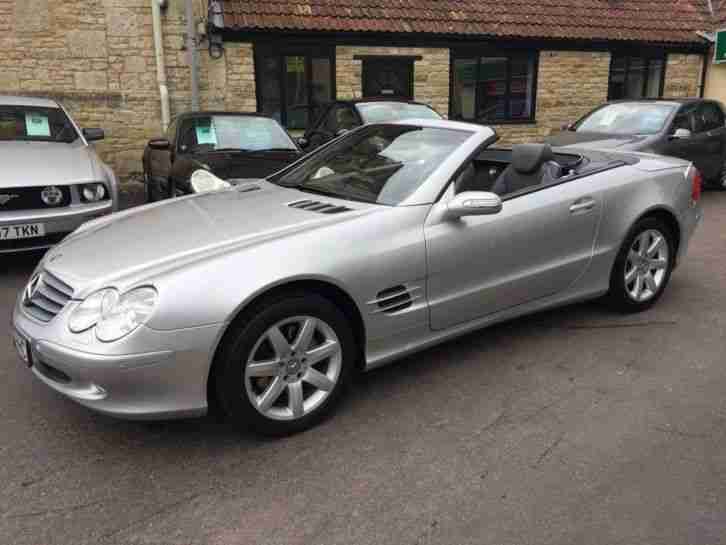 2003 MERCEDES BENZ SL SERIES SL 350 Tip Auto Pan Roof, Nav