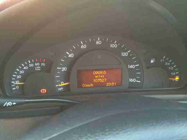 2003 MERCEDES C180 KOMP. AVANTGARDE SE MAUVE/PURPLE