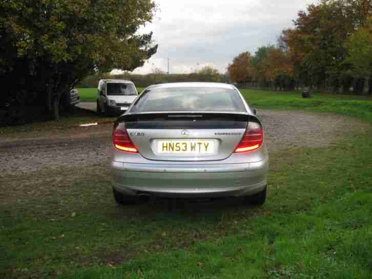2003 MERCEDES C180 KOMPRESSOR SE SILVER