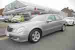 2003 MERCEDES E240 AVANTGARDE AUTO SILVER,